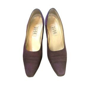 Nine West Suede Pumps, Dusky Purple